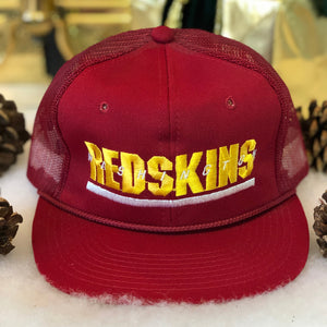 Vintage Deadstock NWOT Sports Specialties NFL Washington Redskins Trucker Hat Snapback