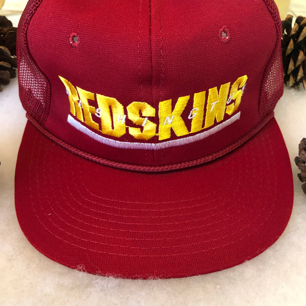 Vintage Deadstock NWOT Sports Specialties NFL Washington Redskins Trucker Hat Snapback