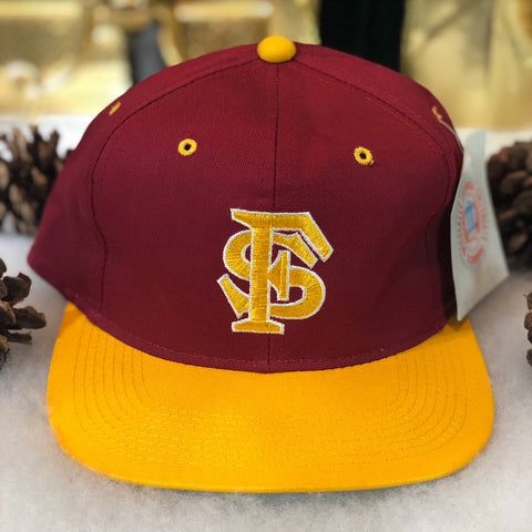 Vintage Deadstock NWT NCAA Florida State Seminoles Signatures Twill Snapback Hat