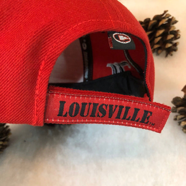 Vintage Deadstock NWT NCAA Louisville Cardinals Colosseum Strapback Hat