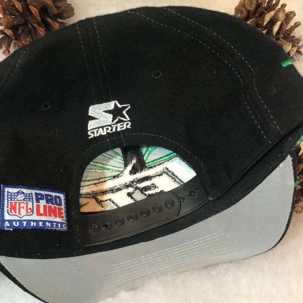 Vintage Deadstock NWOT NFL New York Jets Starter Collision Snapback Hat