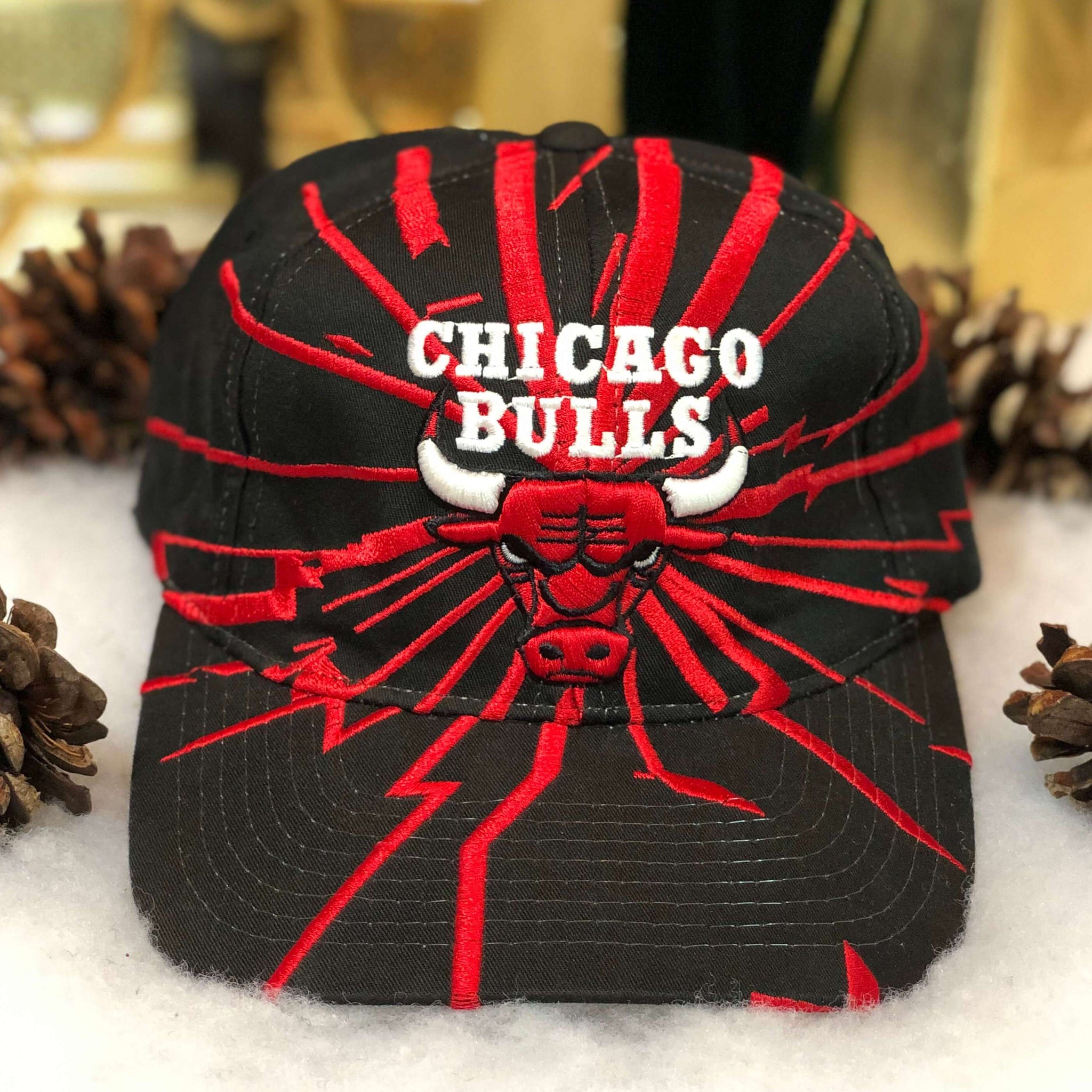 Vintage NBA Chicago Bulls Starter Collision Snapback Hat