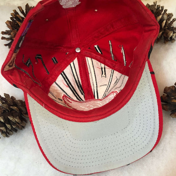 Vintage NHL Detroit Red Wings Starter Collision Snapback Hat