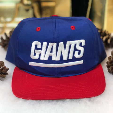 Vintage NFL New York Giants Twins Enterprise Twill Snapback Hat