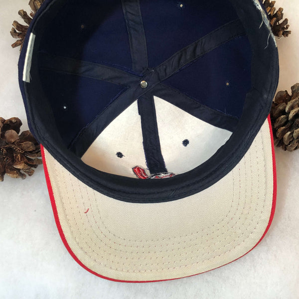 Vintage MLB Cleveland Indians Twill Snapback Hat