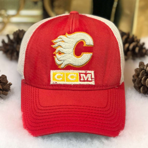 NHL Calgary Flames CCM Trucker Hat