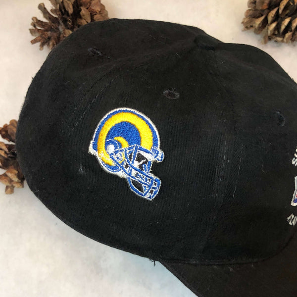 Vintage NFL Super Bowl XXXIV Rams Titans Logo 7 Snapback Hat