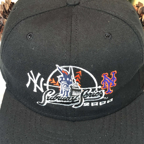 Vintage 2000 MLB World Series "Subway Series" Yankees Mets New Era Snapback Hat