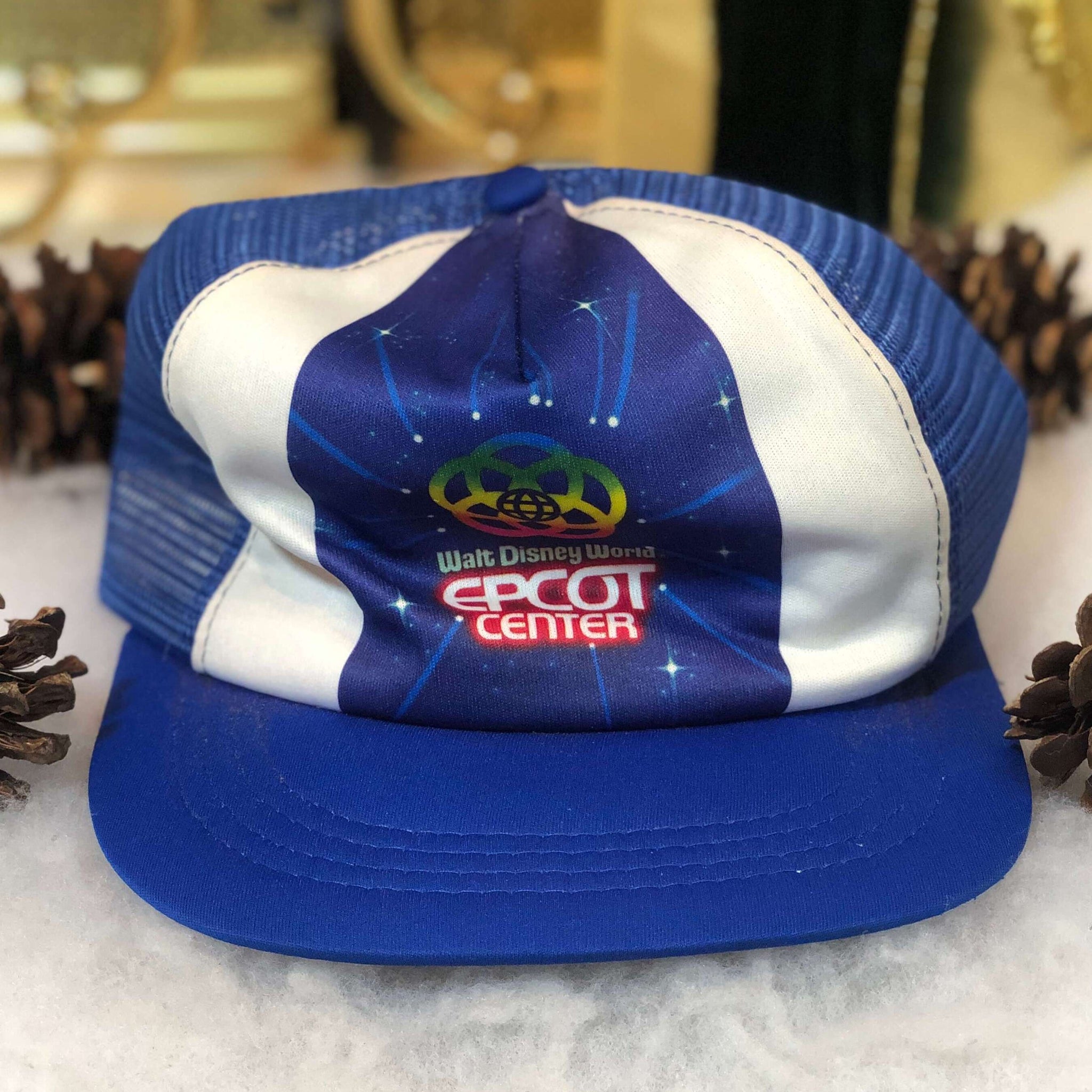 Vintage Walt Disney World Epcot Center Trucker Hat