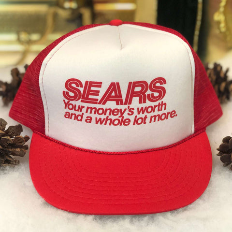 Vintage Deadstock NWOT Sears Trucker Hat