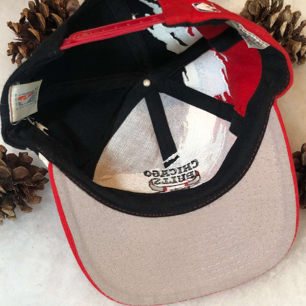 Vintage NBA Chicago Bulls Logo Athletic Splash Snapback Hat