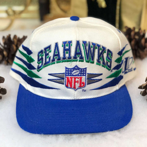 Vintage Deadstock NWOT NFL Seattle Seahawks Logo Athletic Diamond Snapback Hat