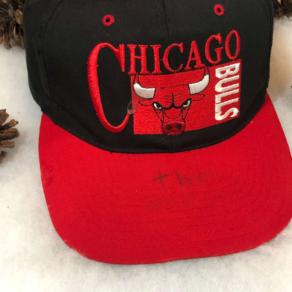 Vintage NBA Chicago Bulls Drew Pearson Twill Snapback Hat