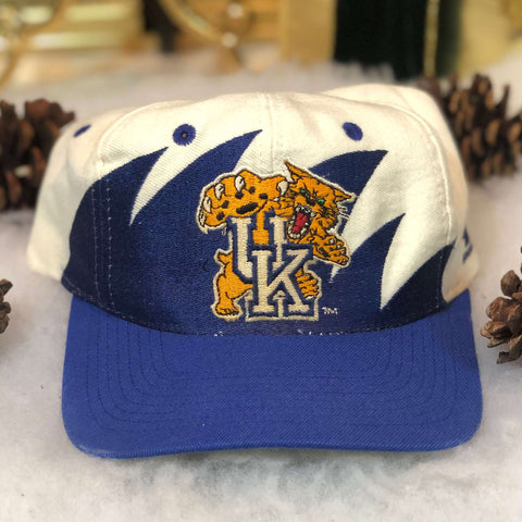 Vintage NCAA Kentucky Wildcats Logo Athletic Sharktooth Snapback Hat