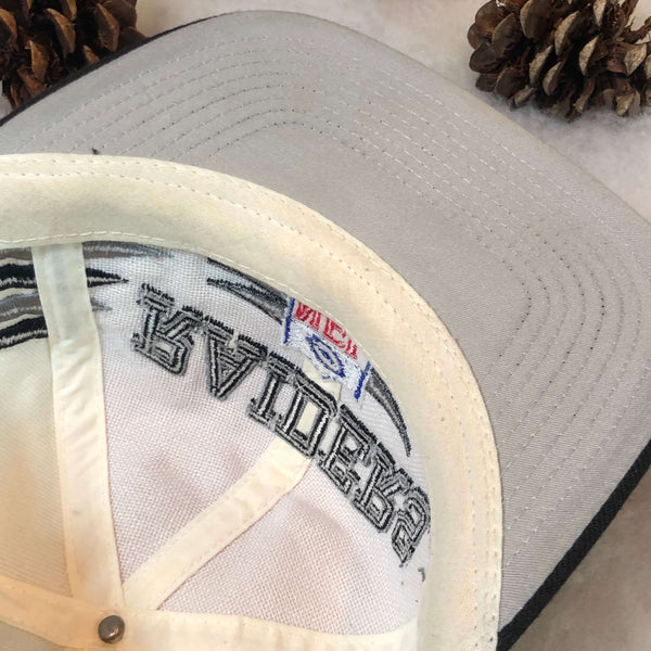 Vintage Deadstock NWOT NFL Los Angeles Raiders Logo Athletic Diamond Snapback Hat