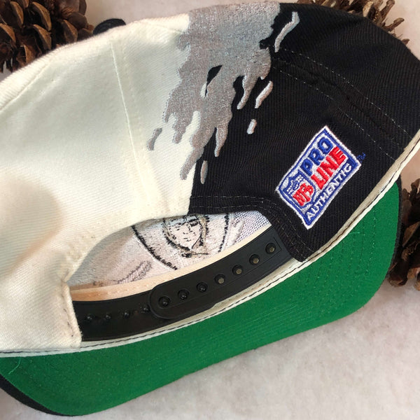 Vintage Deadstock NWT NFL Los Angeles Raiders Splash Snapback Hat