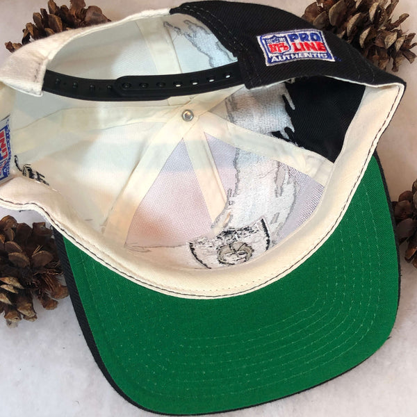 Vintage Deadstock NWT NFL Los Angeles Raiders Splash Snapback Hat