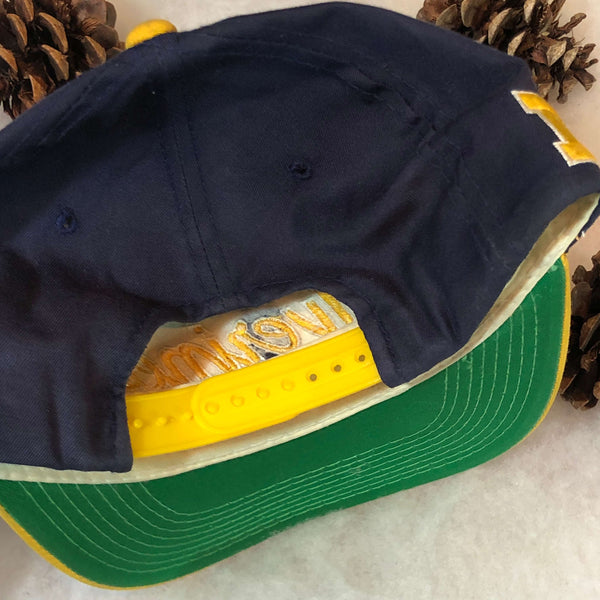 Vintage NCAA Michigan Wolverines Sports Specialties Twill Script Snapback Hat