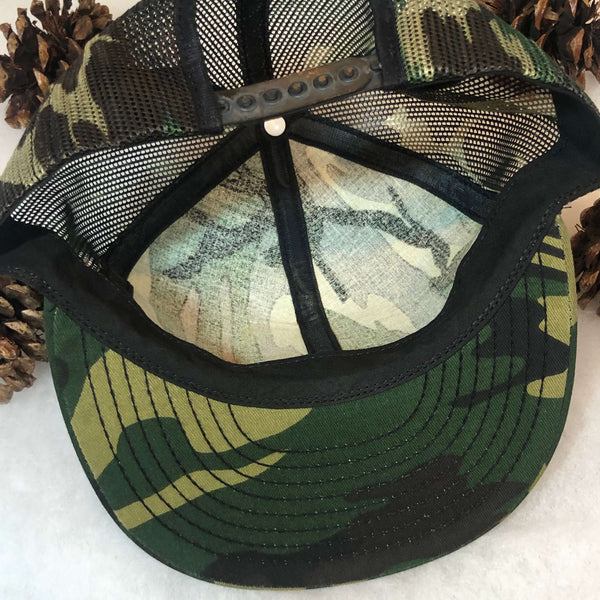 Vintage Deadstock NWOT Lawson Products Camouflage Trucker Hat