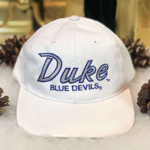 Vintage NCAA Duke Blue Devils Sports Specialties Twill Script Snapback Hat