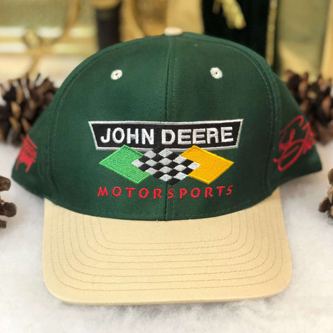 Vintage John Deere Motorsports Chad Little Twill Snapback Hat