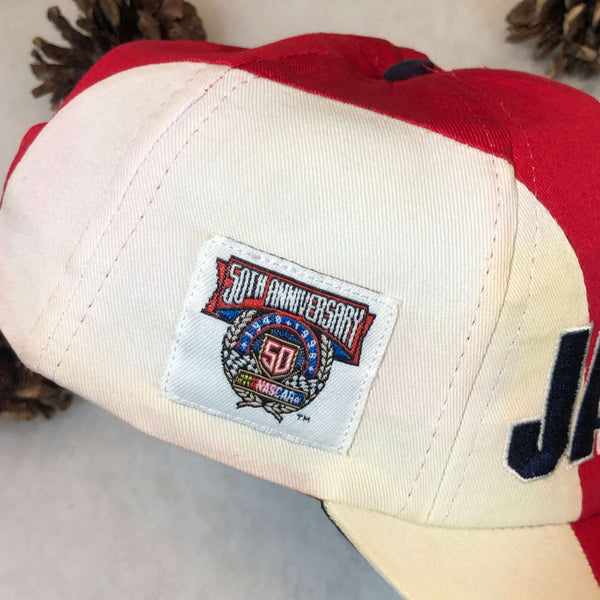 Vintage NASCAR Dale Jarrett 50th Anniversary Snapback Hat