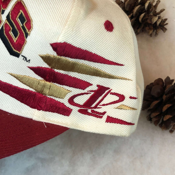 Vintage Deadstock NWOT NFL San Francisco 49ers Logo Athletic Diamond Snapback Hat