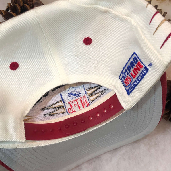 Vintage Deadstock NWOT NFL San Francisco 49ers Logo Athletic Diamond Snapback Hat