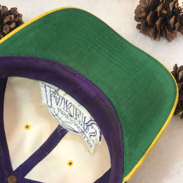 Vintage NBA Los Angeles Lakers Twins Enterprise Pinstripe Twill Snapback Hat