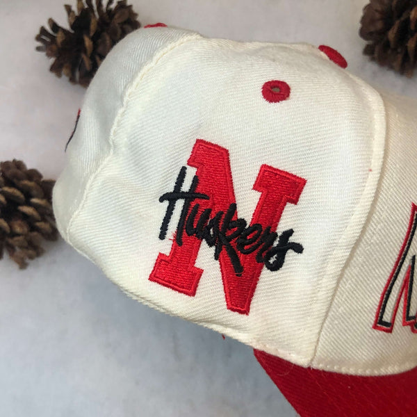 Vintage NCAA Nebraska Cornhuskers Top of the World Graffiti Wool Fitted Hat 7 1/8