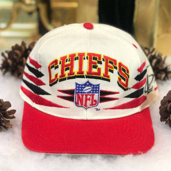 Vintage Deadstock NWOT NFL Kansas City Chiefs Logo Athletic Diamond Snapback Hat