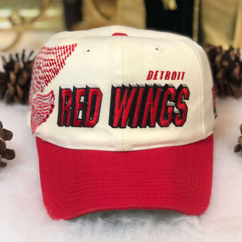 Vintage NHL Detroit Red Wings Sports Specialties Shadow Snapback Hat