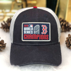 2018 MLB World Series Champions Boston Red Sox Trucker Hat