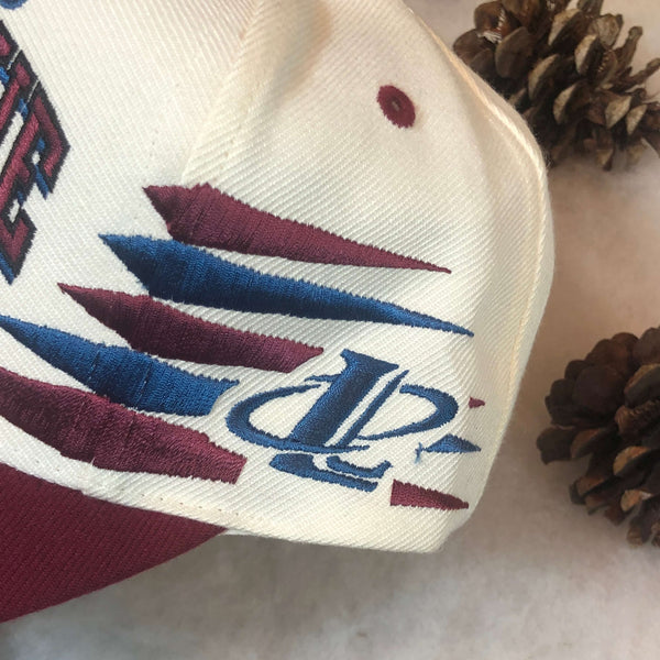 Vintage Deadstock NWOT NHL Colorado Avalanche Logo Athletic Diamond Snapback Hat
