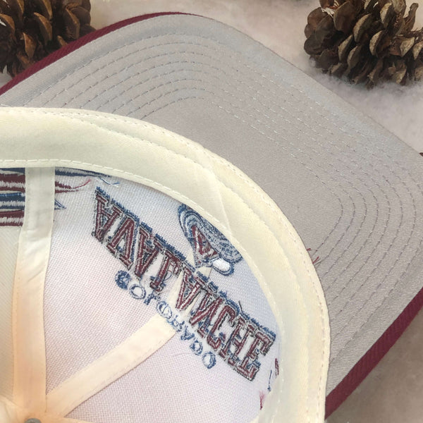 Vintage Deadstock NWOT NHL Colorado Avalanche Logo Athletic Diamond Snapback Hat