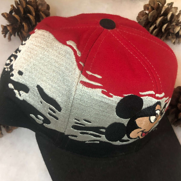 Vintage Disney Mickey Mouse Splash Snapback Hat
