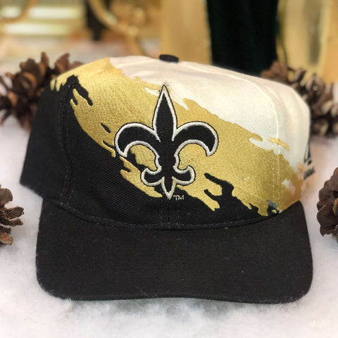 Vintage NFL New Orleans Saints Logo Athletic Splash Snapback Hat