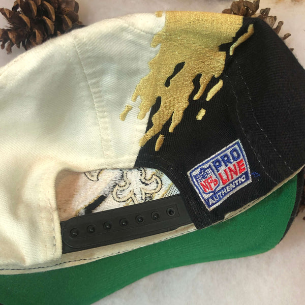 Vintage NFL New Orleans Saints Logo Athletic Splash Snapback Hat