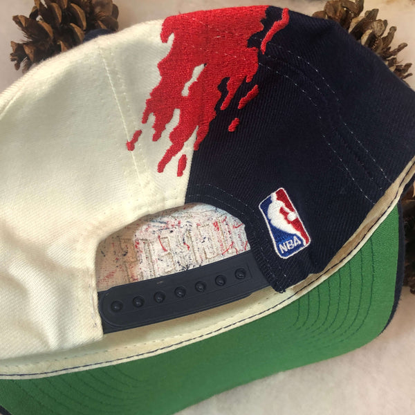 Vintage Deadstock NWOT NBA Houston Rockets Logo Athletic Splash Snapback Hat
