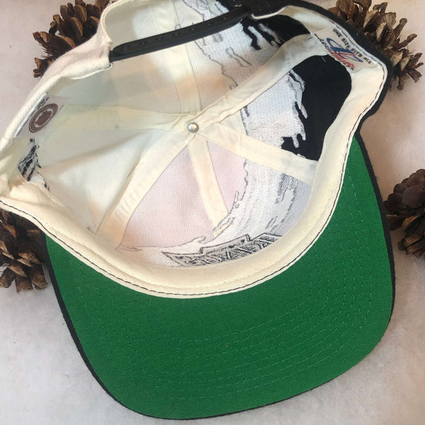 Vintage Deadstock NWT NHL Los Angeles Kings Logo Athletic Splash Snapback Hat