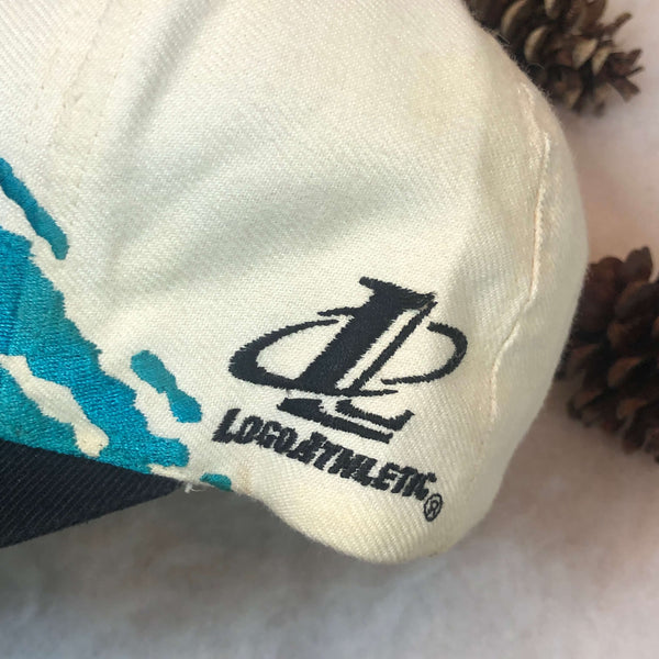 Vintage NFL Carolina Panthers Logo Athletic Splash Snapback Hat