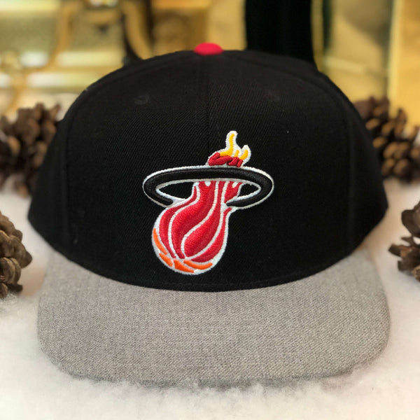 NWOT NBA Miami Heat Adidas Wool Snapback Hat