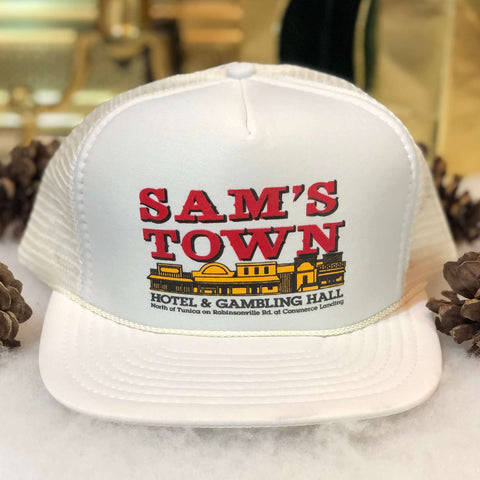 Vintage Deadstock NWOT Sam's Town Hotel & Gambling Hall Las Vegas Trucker Hat