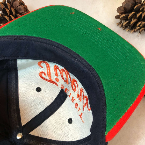 Vintage Deadstock NWT MLB Detroit Tigers Starter Tailsweep Script Twill Snapback Hat