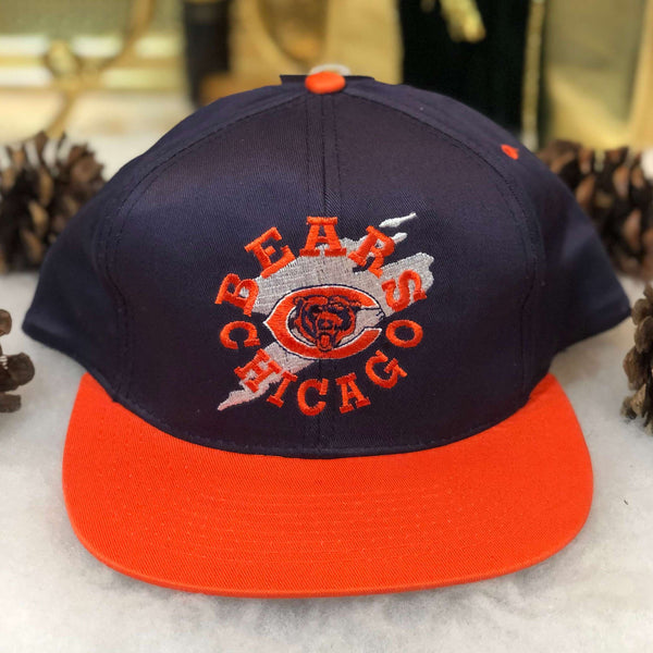 Vintage Deadstock NWT NFL Chicago Bears Drew Pearson Twill Snapback Hat