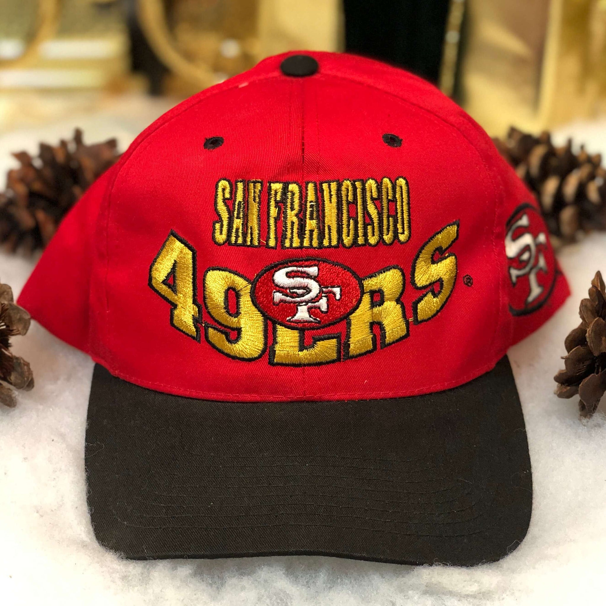 Vintage NFL San Francisco 49ers Smile Twill Snapback Hat