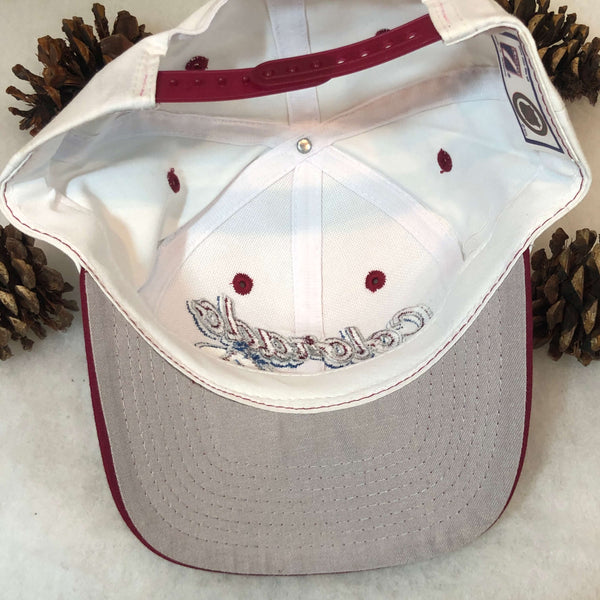 Vintage Deadstock NWOT NHL Colorado Avalanche Logo 7 Twill Snapback Hat