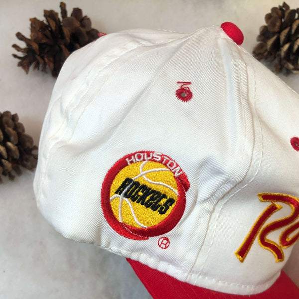 Vintage NBA Houston Rockets Sports Specialties Script Twill Snapback Hat