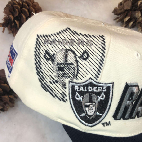 Vintage NFL Oakland Raiders Sports Specialties Shadow Snapback Hat