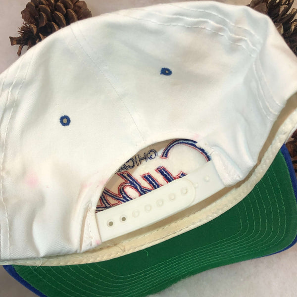 Vintage MLB Chicago Cubs Sports Specialties Twill Script Snapback Hat